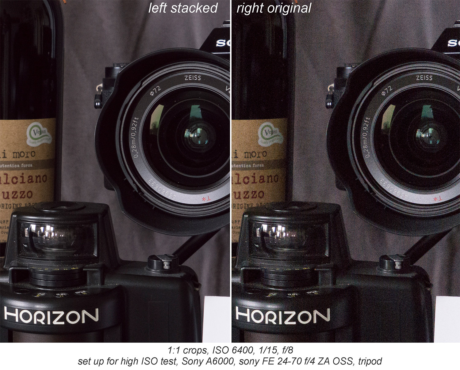 Sony A7rII: Shooting very high ISO and get clean images with